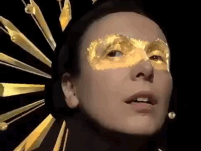 Sun God Filter portrait of Helen Breznik 3d design ar design face filter filter spark ar