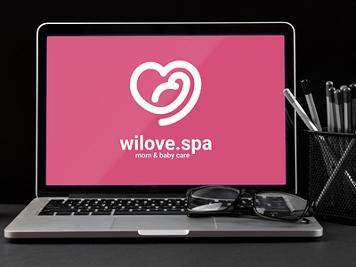 Wilove spa logofeminim logomonoline