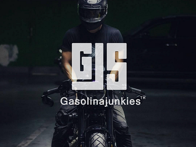 Gasolinajunkies™ brand identity clothing line icon logo brand logo branding logo hunt logo minimalist monogram logo ui