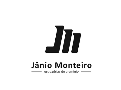 Logo letter J+M gradient logo brand logo branding logo monogram logo simple logo type monogram logo negative space stationery typography