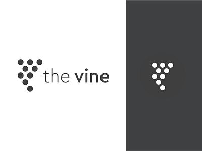 The Vine Logo Rebrand 2017 branding design logo typography