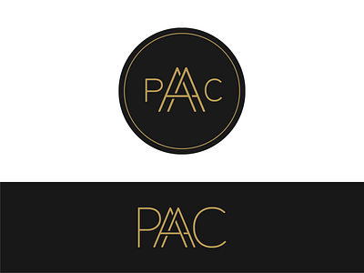 PAAC Logo branding design logo typography