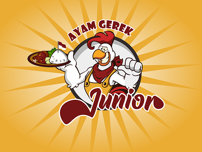 Logo Design - Geprek Junior