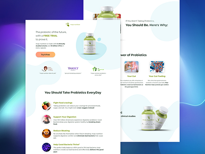 Landing Page - Mojo Nutrition