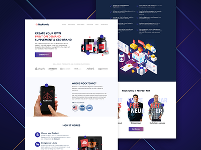 Rocktomic Landing Page V 2.0