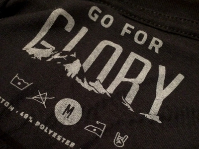 Go For Glory Tag apparel for glory go madglory print shirt tag tee