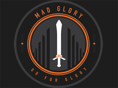 MadGlory Sword graphic design stickers swag
