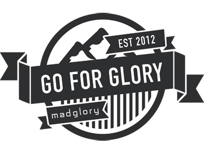 Go For Glory with MadGlory glory graphic design stickers swag