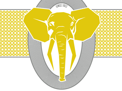 Tusker africa logo packaging vector