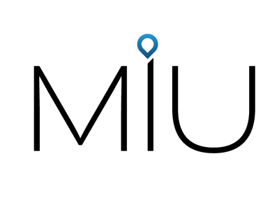 MIU acronym logo concept medical supply wip
