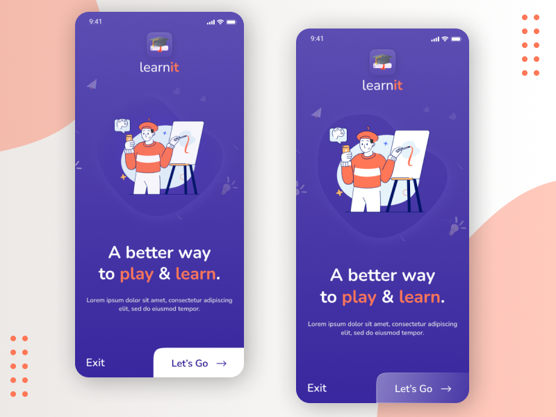 Getting Started Page UI / UX by Sabahat Hussain on Dribbble