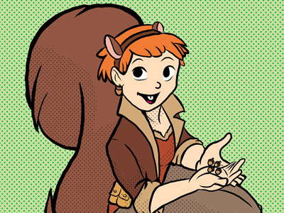 Squirrel Girl action female girl marvel squirrel superhero