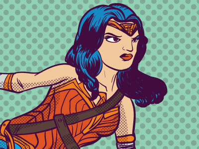 Wonder Woman Animation by Nimblechapps on Dribbble