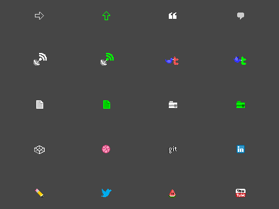 Tiny Pixel Icons