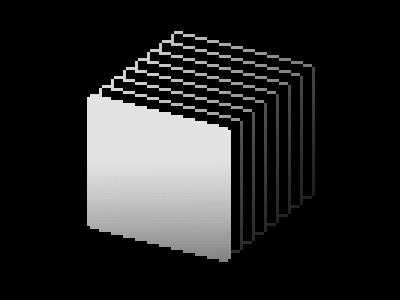 Vector Cube Test 3d box cube isometric pixel test vector