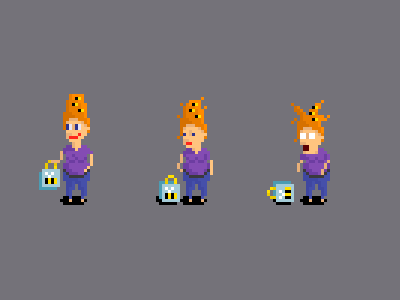 Train Jam Character beehive character pixel