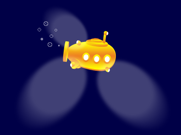 Yellow Submarine game ocean sea sprite submarine underwater video videogame yellow