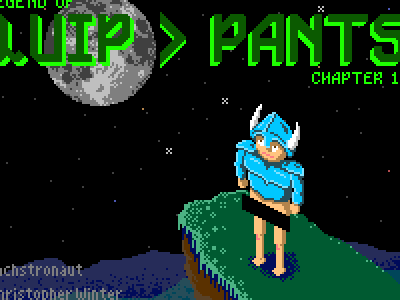 Legend of Equip > Pants - Final Title Screen? art equip game legend moon pants pixel screen title videogame