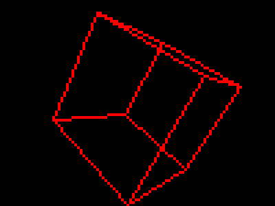 Vector Cube (Animated) 3d 8 bit 8bit animated art canvas cube gif html5 js pixel vector