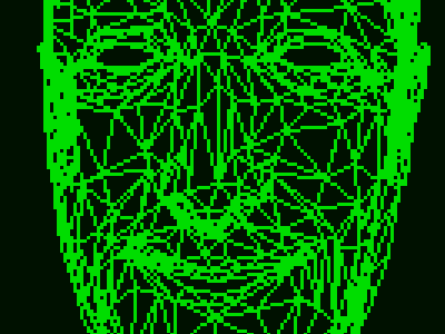 Three.js Wire Walt (Animated) 3d 8 bit 8bit animated canvas disney gif head html5 js pixel three.js threejs vector walt wireframe