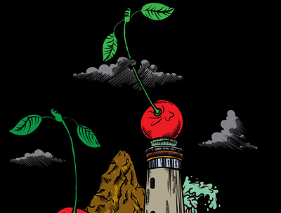 Sundea Mountain Light branding illustration logo mhlangathedude!