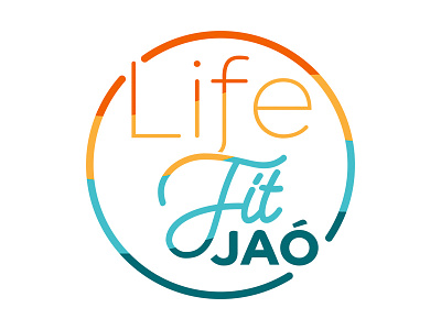 Life Fit Jão Brand branding fitness gym logo