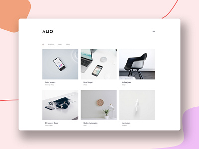 Alio Minimal Portfolio WordPress Theme