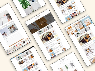 Arezzo – Minimal and Modern Blog and Shop WordPress Theme