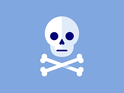 Jolly roger skull