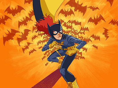 Batgirl ba batgirl bats comics redhead