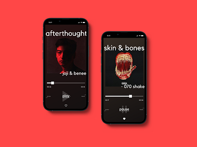 Music App UI Design