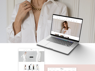 Marii branding design web website