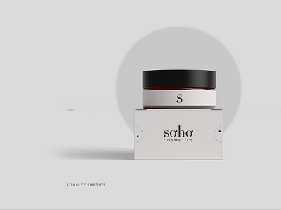 Soho Cosmetics branding design illustration logo ui web website