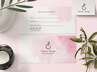 Salon Urody branding design illustration logo ux web website