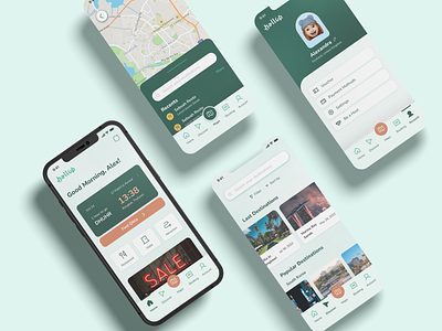 Hallup: Halal Traveler App appdesign interfacedesign mobileapp uidesign uiux userinterfacedesign