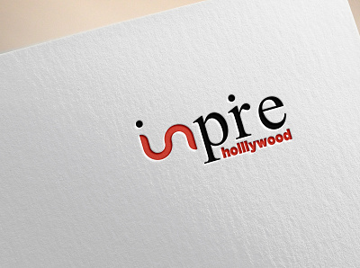 inspire hollywood logo abastact animation brand identity creative design graphic design illustration logo logos typography