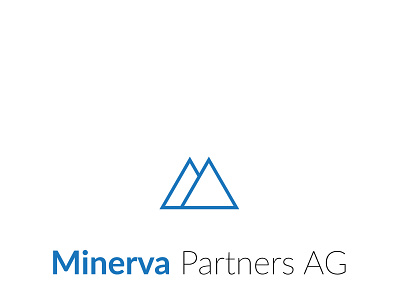 Minerva partners AG logo abastact animation brand identity creative design graphic design illustration logo logos vector