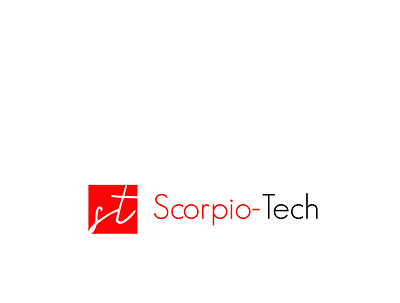 scorpio-tech abastact animation brand identity branding creative design graphic design illustration logo logos