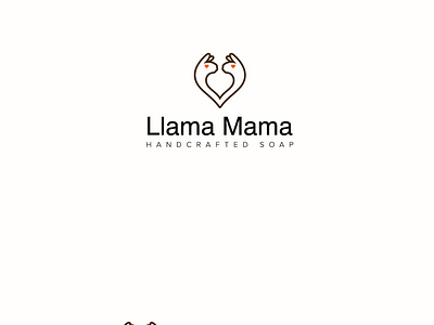 Llama mama abastact animation brand identity branding creative design graphic design illustration logo logos