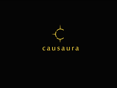 causaura logo animation creative design graphic design illustration logo logos typography ui ux