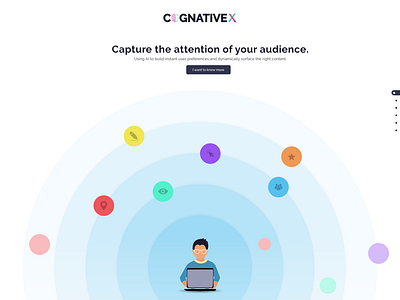 Cognative X - Landing Page