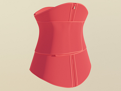 Waist Trainer (product modeling) 3d 3d artist blender design illustration product product design