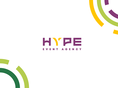 HYPE event agency branding event branding logo logo design