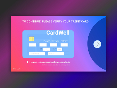 Credit сard сheckout dailyui dailyui02 design figma ui web