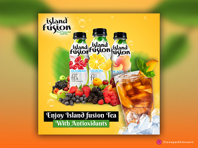 Island Fusion Social Media ad Banner