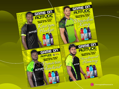 Altitude CPL20- Game One Campaign banner ad banner design brochure design cpl creative creative design facebook ad flyer flyer design google ad banner instagram banner instagram post magazine ad poster social media banner social media design sports sports branding sports design sportswear