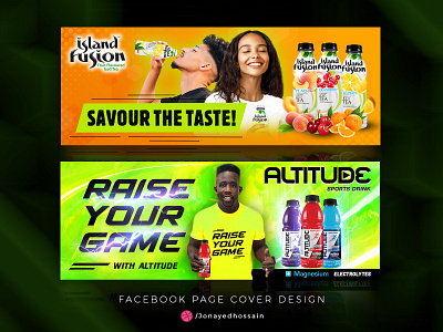 Facebook Cover Page Design- Altitude and Island Fusion