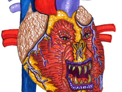 Evil Heart illustration
