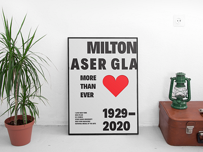 Milton Glaser More than ever love graphicdesign ilovenewyorkmorethanever iloveny miltonglaser newyork poster