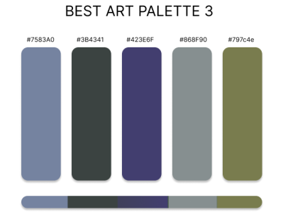Best art palette 3 art artpalette color colorinspiration colorscheme ui ux